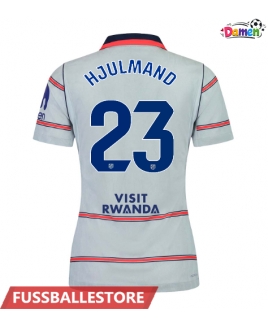 Günstige Atletico Madrid Morten Hjulmand #23 3rd trikot Damen 2026-27 Kurzarm